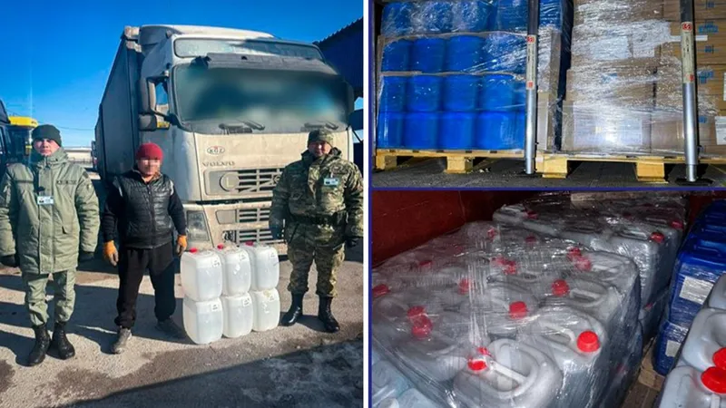 Задержаны лица, пытавшиеся незаконно вывезти 160 тонн драгоценного металла