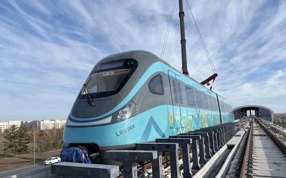 В Астане поезда LRT на испытаниях достигли скорости 80 км/ч