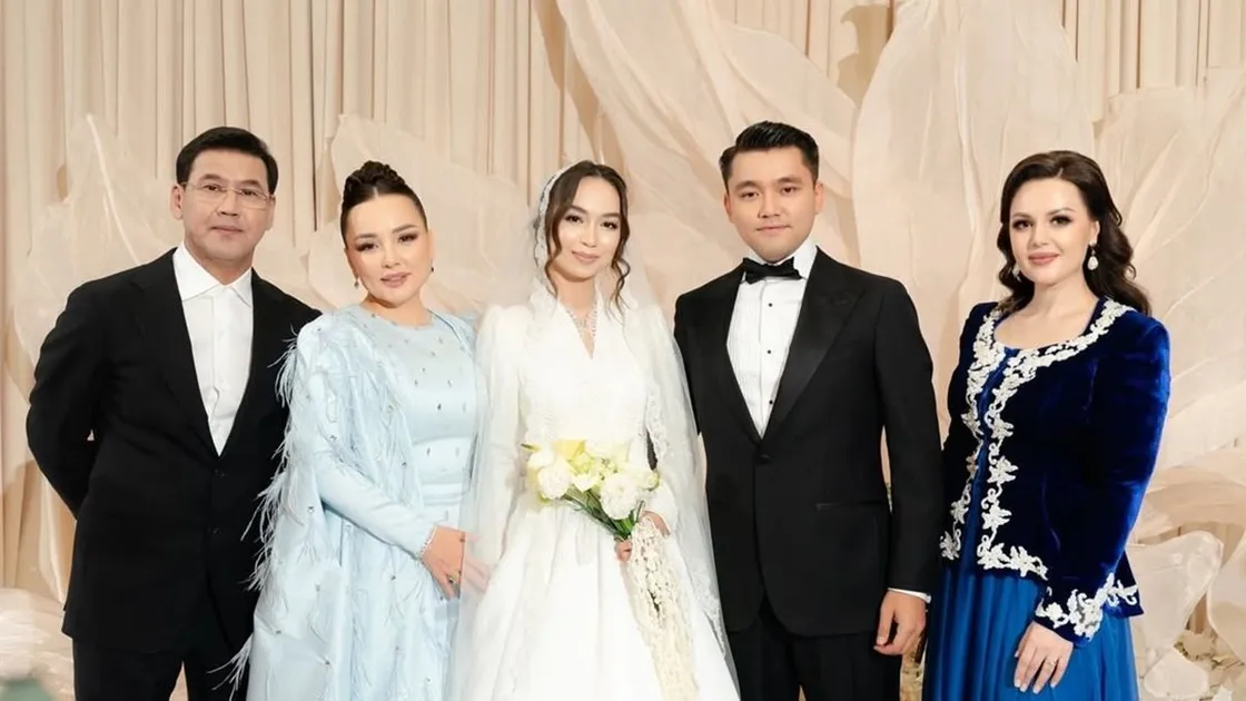 Жанболат и Жазира с размахом провели свадьбу сына