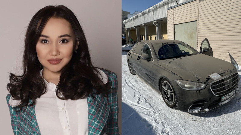 Конфискованный у Перизат Кайрат Mercedes выставили на аукцион