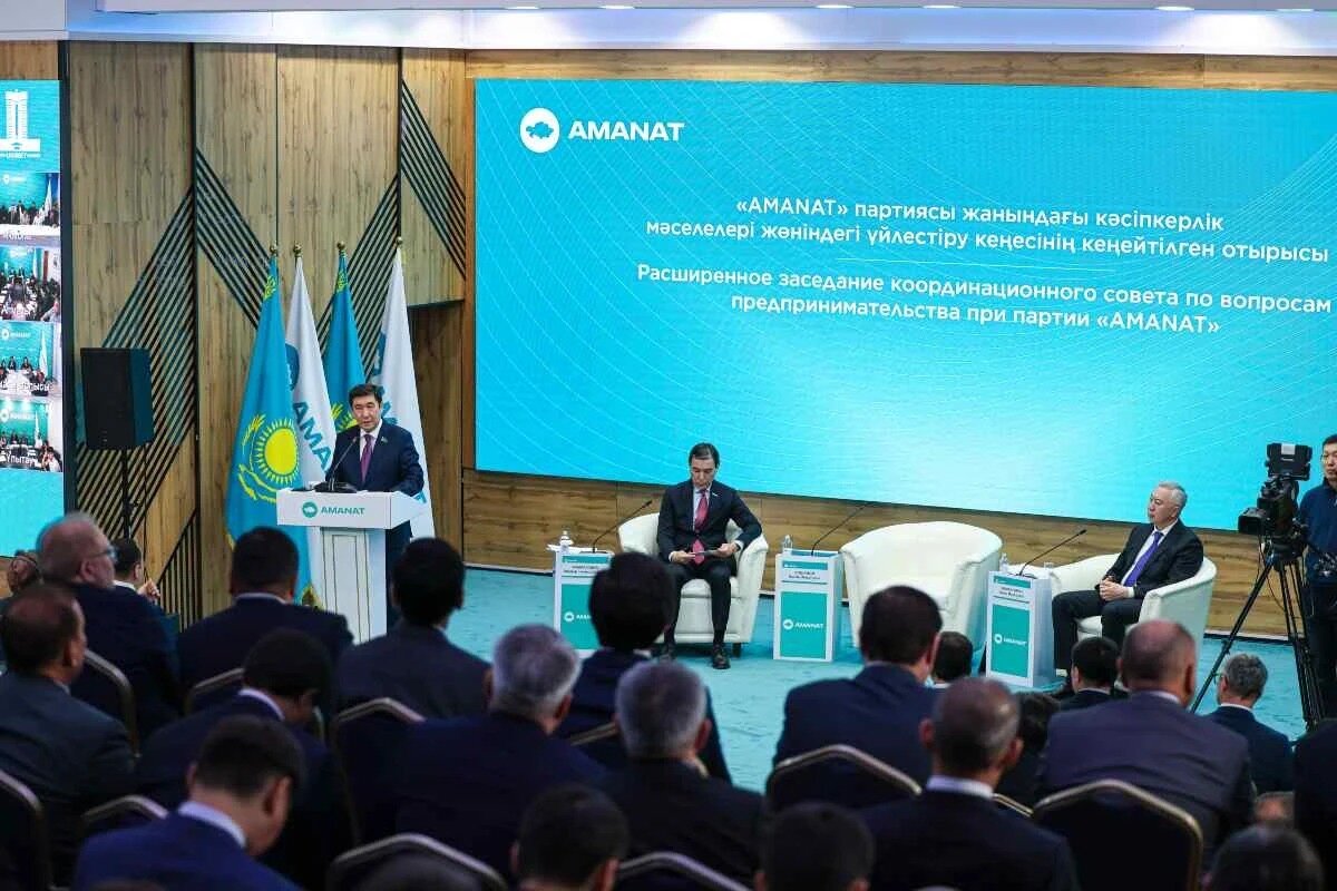 К ПАРТИИ «AMANAT» ПРИСОЕДИНИЛИСЬ ПРЕДСТАВИТЕЛИ КРУПНОГО БИЗНЕСА