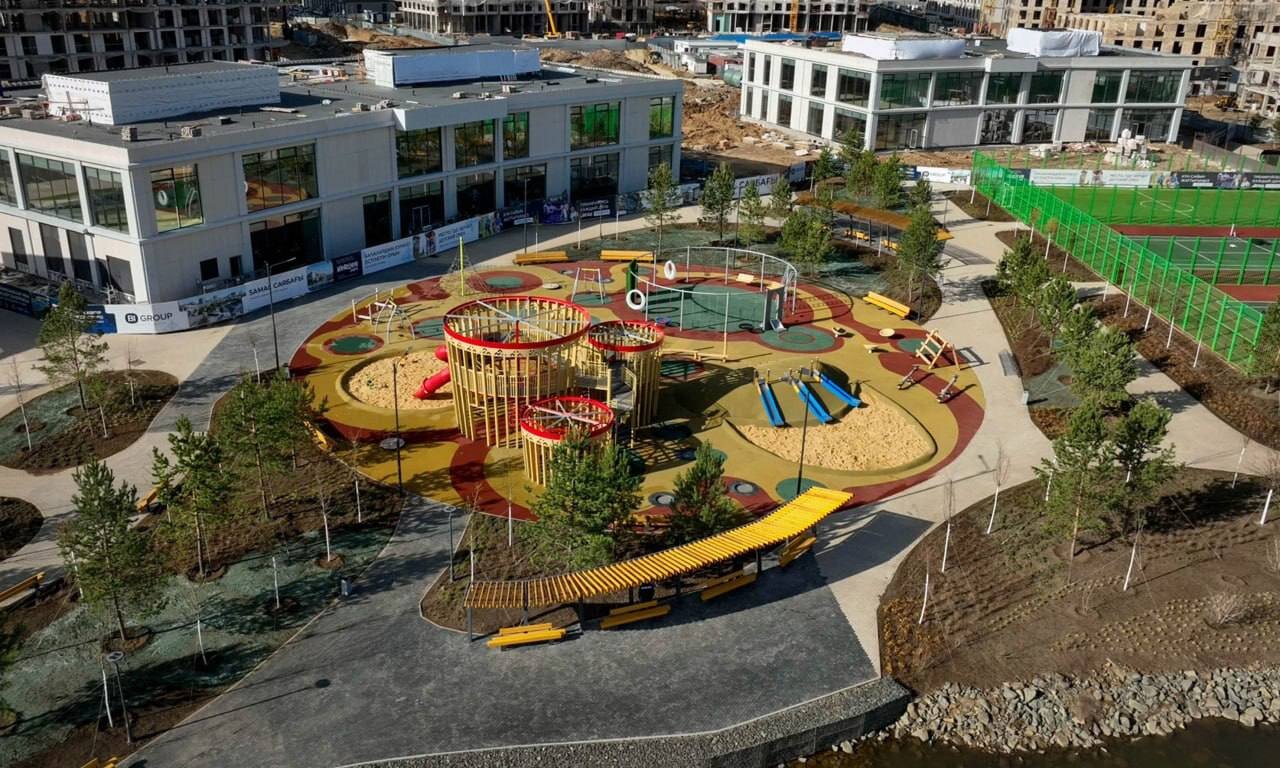 В Астане будет построен парк «Самал»