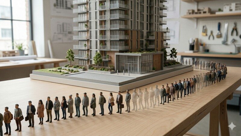 Отбасы банк исключил 16,5 тысячи человек из очереди на жильё