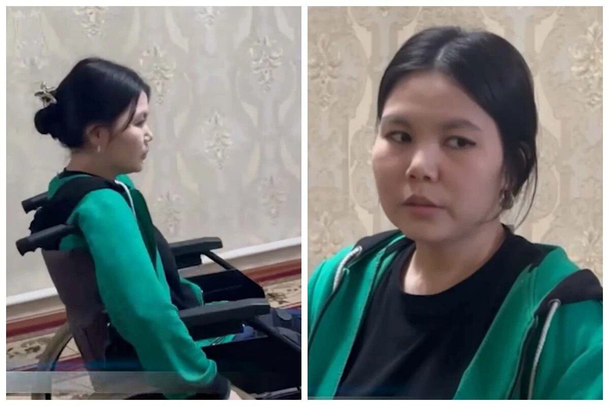 В Туркестане женщина выпала из автобуса и получила тяжёлые травмы.