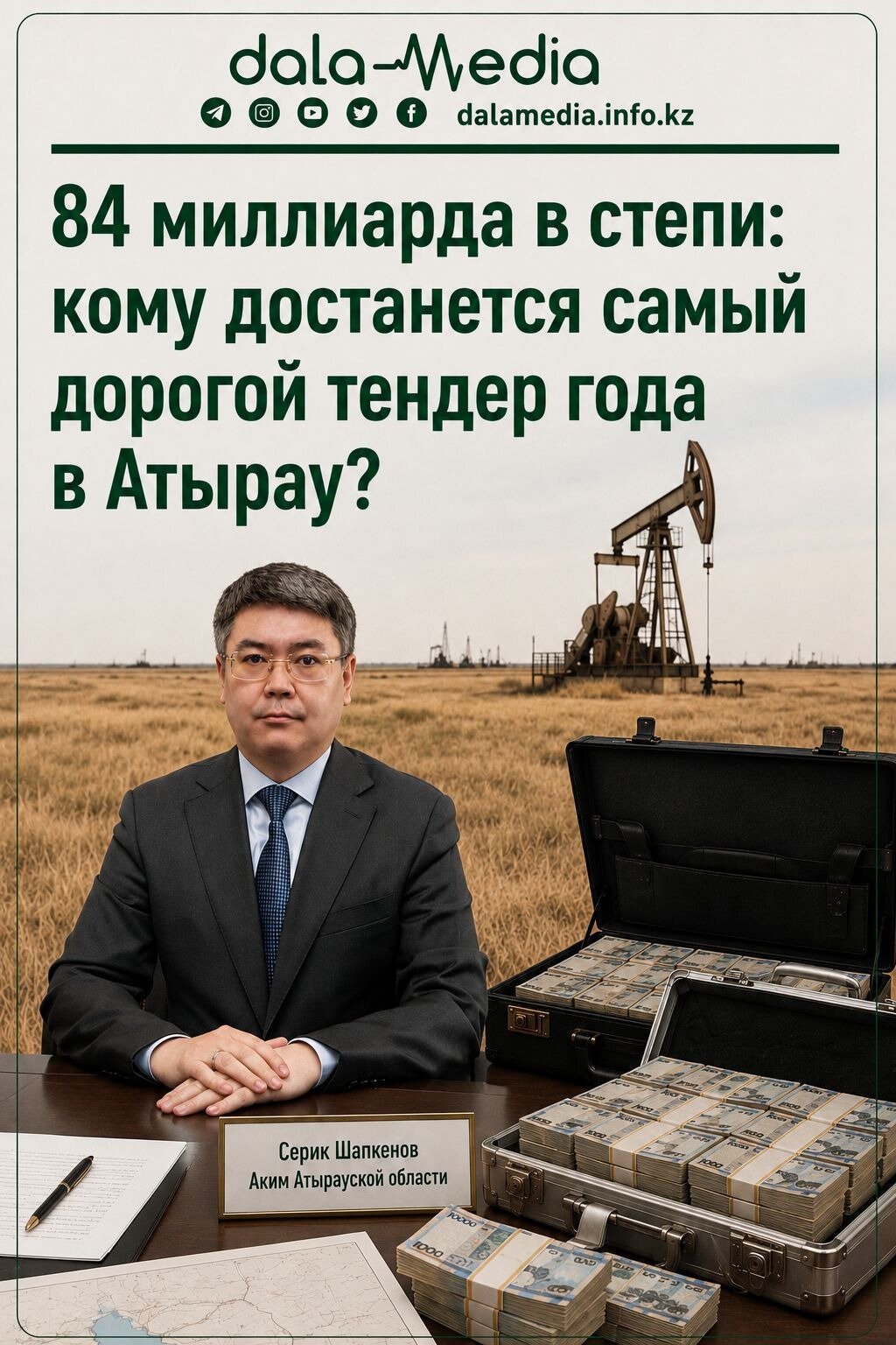 84 миллиарда в степи: кому достанется самый дорогой тендер года в Атырау?