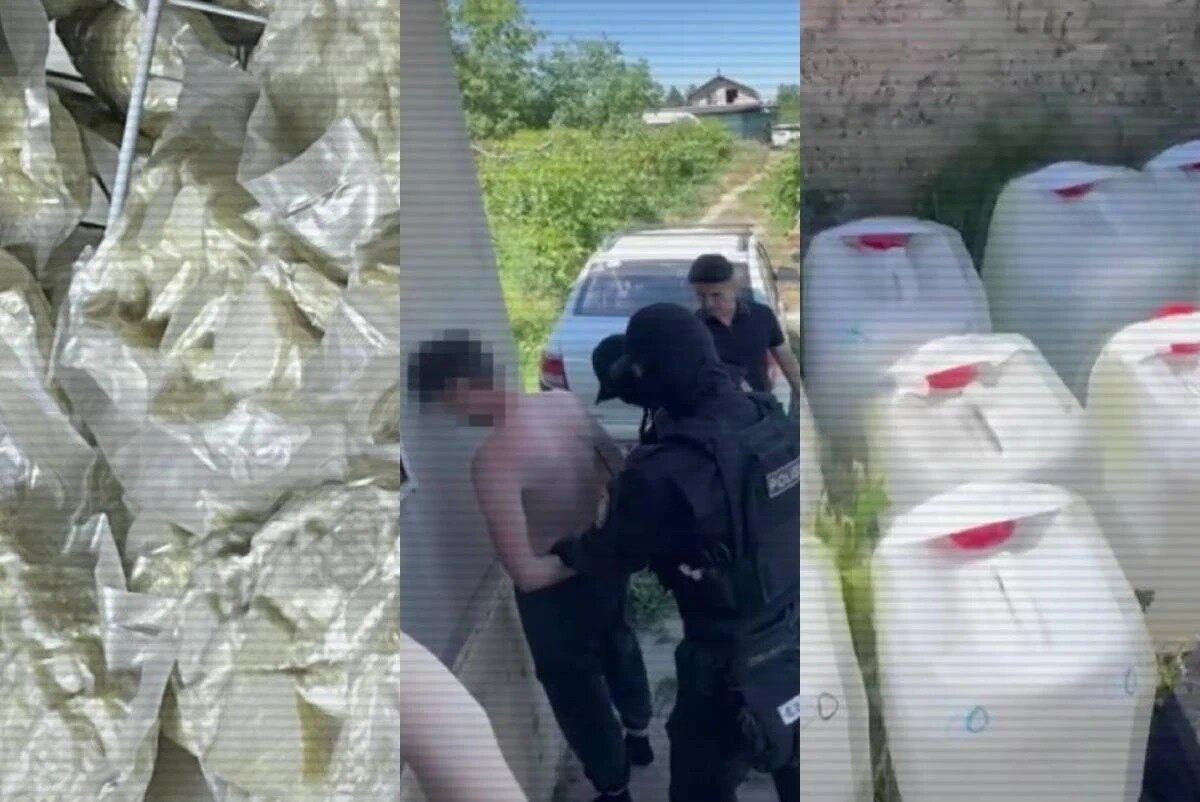В Алматинской области обнаружена лаборатория по производству наркотиков в жилом доме
