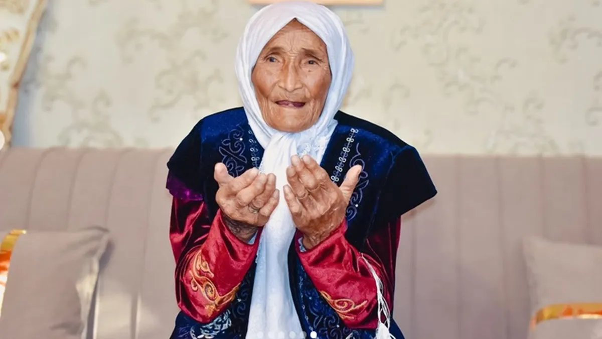 116-летняя Туймегуль апа проголосовала на выборах депутатов Курултая