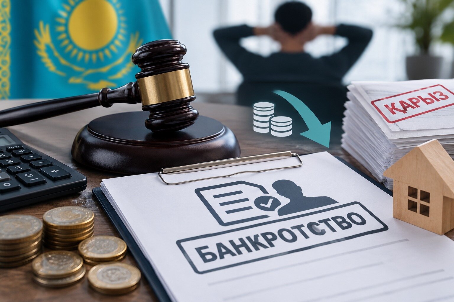 В КАЗАХСТАНЕ УПРОСТЯТ ПРОЦЕДУРУ БАНКРОТСТВА ДЛЯ ГРАЖДАН С ДЛИТЕЛЬНЫМИ ДОЛГАМИ